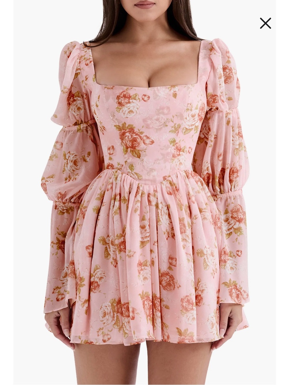 House of CB - Sancia Floral Print Minidress - Picture 2 of 5
